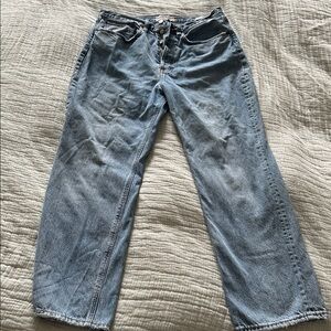 Denim Forum High Rise Jeans - Light Blue